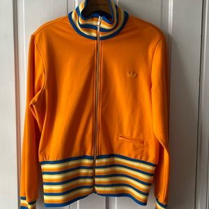 Vibrant orange Adidas track jacket (women’s size XL)